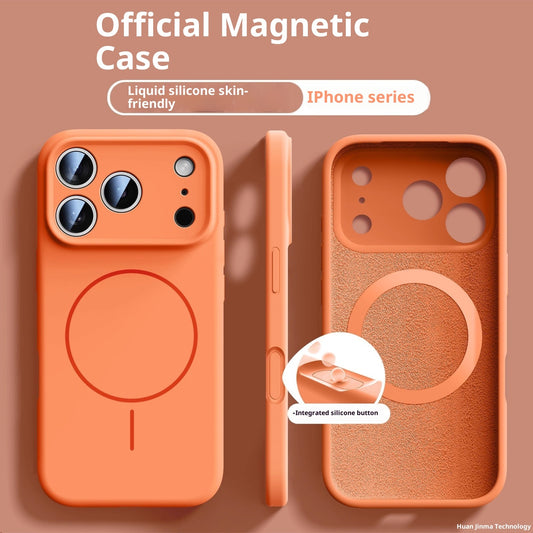 iPhone 17 Magnetic Liquid Silicone Case