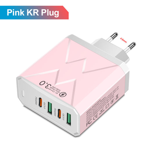Chargeur mural USB universel avec ports double USB et PD