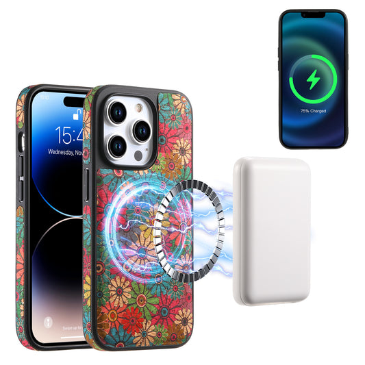 iPhone 13-17 Magnetic Anti-Theft Zipper Wallet Case