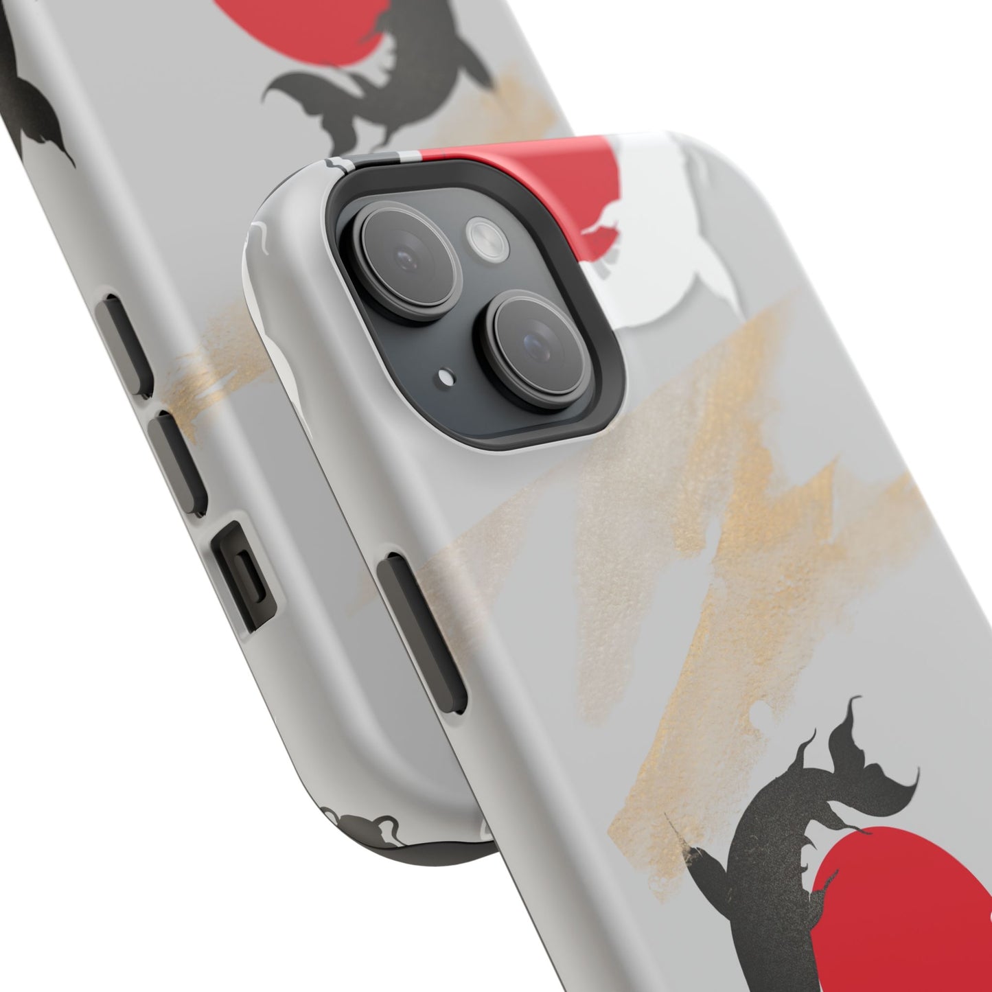 Coque de Téléphone Koi Circle Résistante aux Chocs