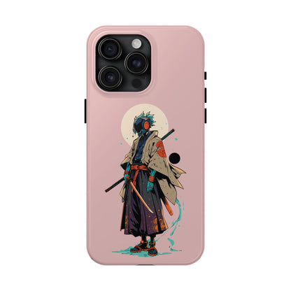 Samurai Cyberpunk Phone Case — Tough Protective iPhone Cover