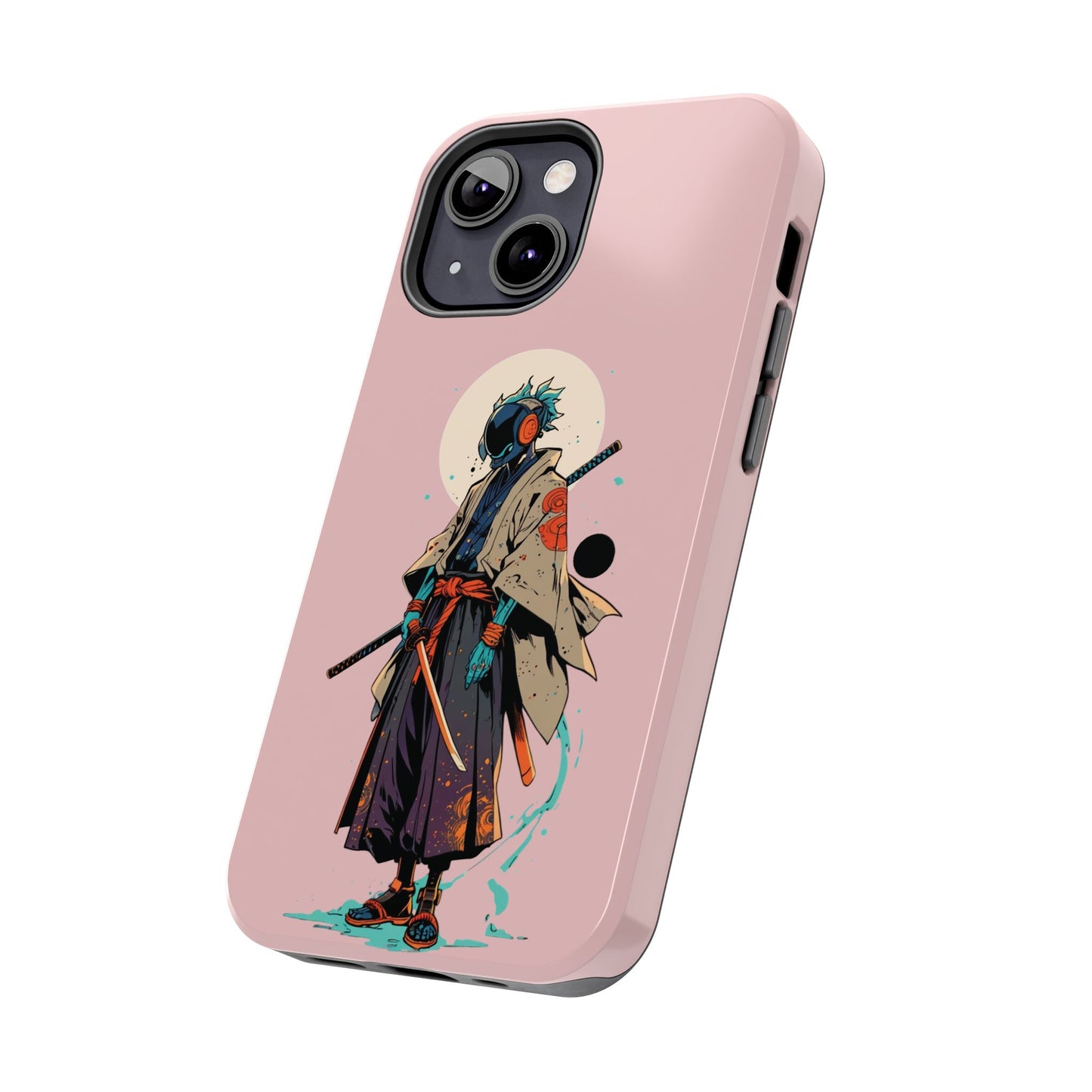 Samurai Cyberpunk Phone Case — Tough Protective iPhone Cover