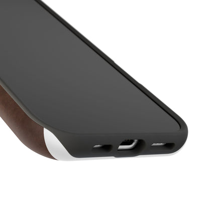 Coque de téléphone — Silhouettes multiculturelles abstraites magnétique et résistante aux chocs