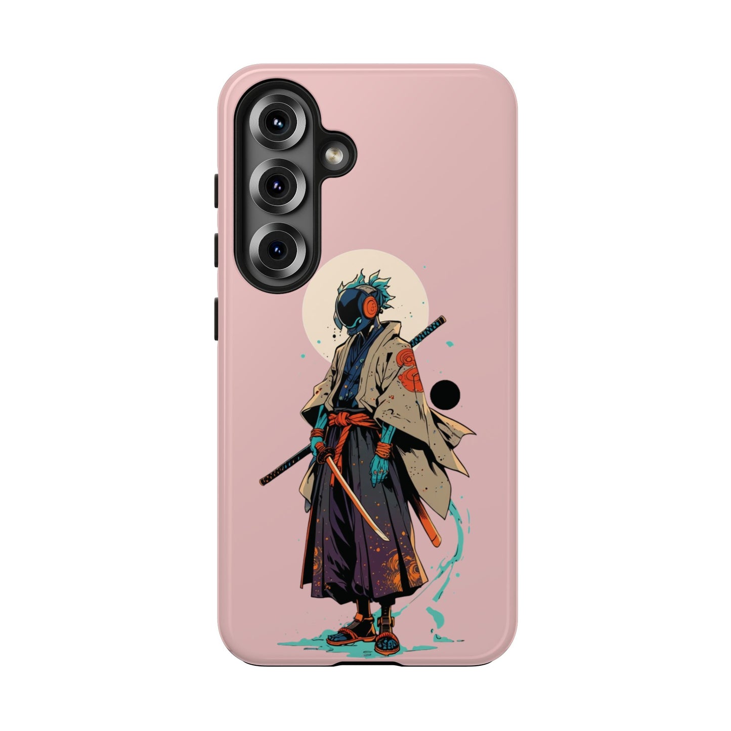 Samurai Cyberpunk Phone Case — Tough Protective iPhone Cover