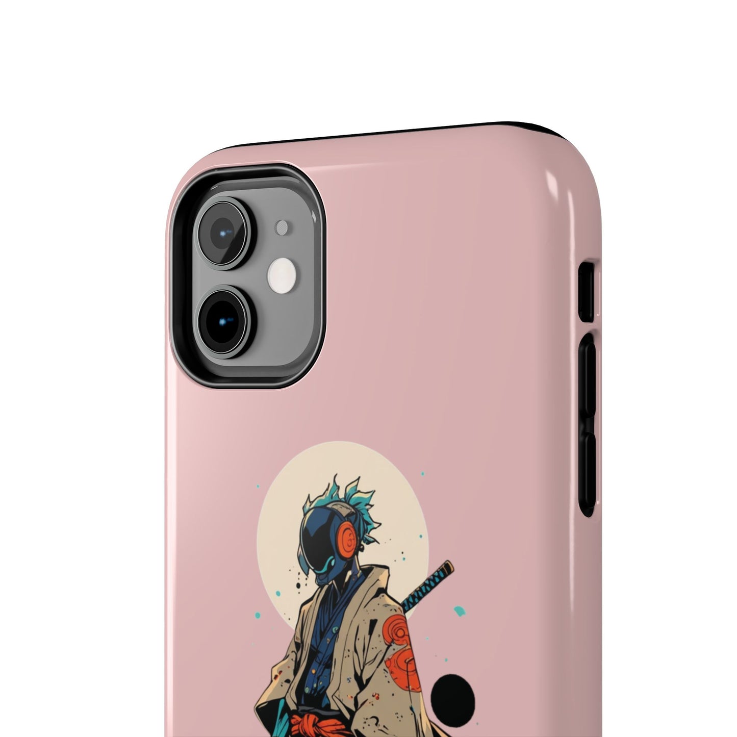 Samurai Cyberpunk Phone Case — Tough Protective iPhone Cover