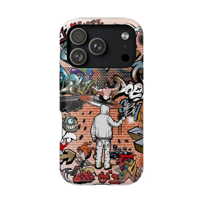Coque de téléphone Graffiti Street Art — Coque résistante aux chocs style camouflage skateboard urbain