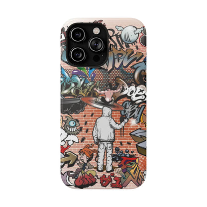 Coque de téléphone Graffiti Street Art — Coque résistante aux chocs style camouflage skateboard urbain