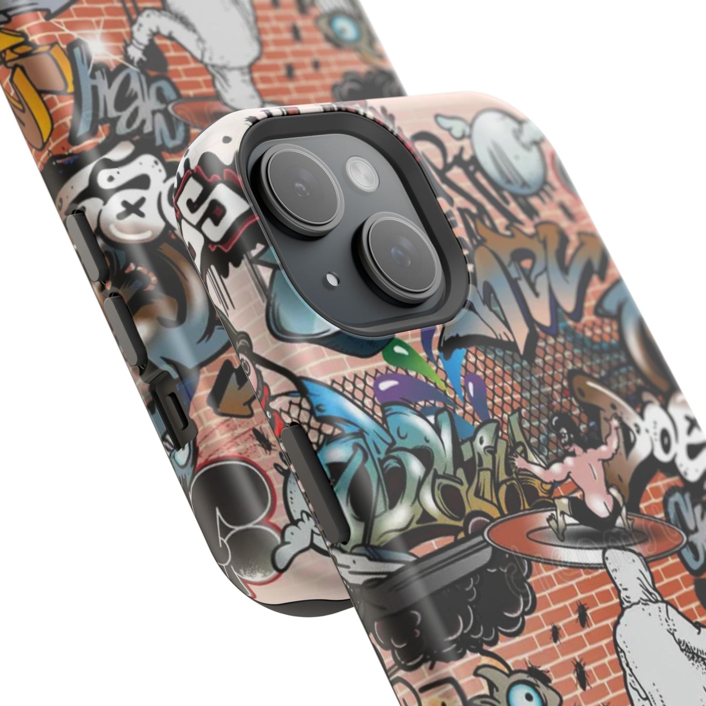 Coque de téléphone Graffiti Street Art — Coque résistante aux chocs style camouflage skateboard urbain
