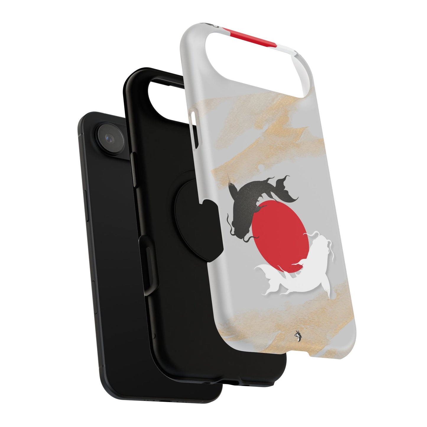 Coque de Téléphone Koi Circle Résistante aux Chocs