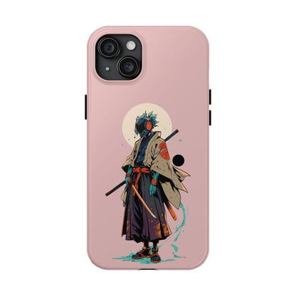 Samurai Cyberpunk Phone Case — Tough Protective iPhone Cover