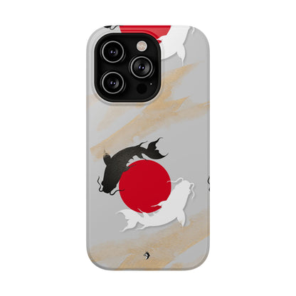 Coque de Téléphone Koi Circle Résistante aux Chocs