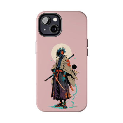 Samurai Cyberpunk Phone Case — Tough Protective iPhone Cover