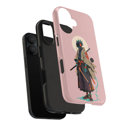 Samurai Cyberpunk Phone Case — Tough Protective iPhone Cover