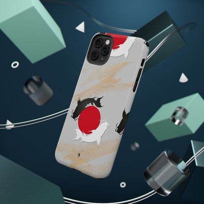 Coque de Téléphone Koi Circle Résistante aux Chocs