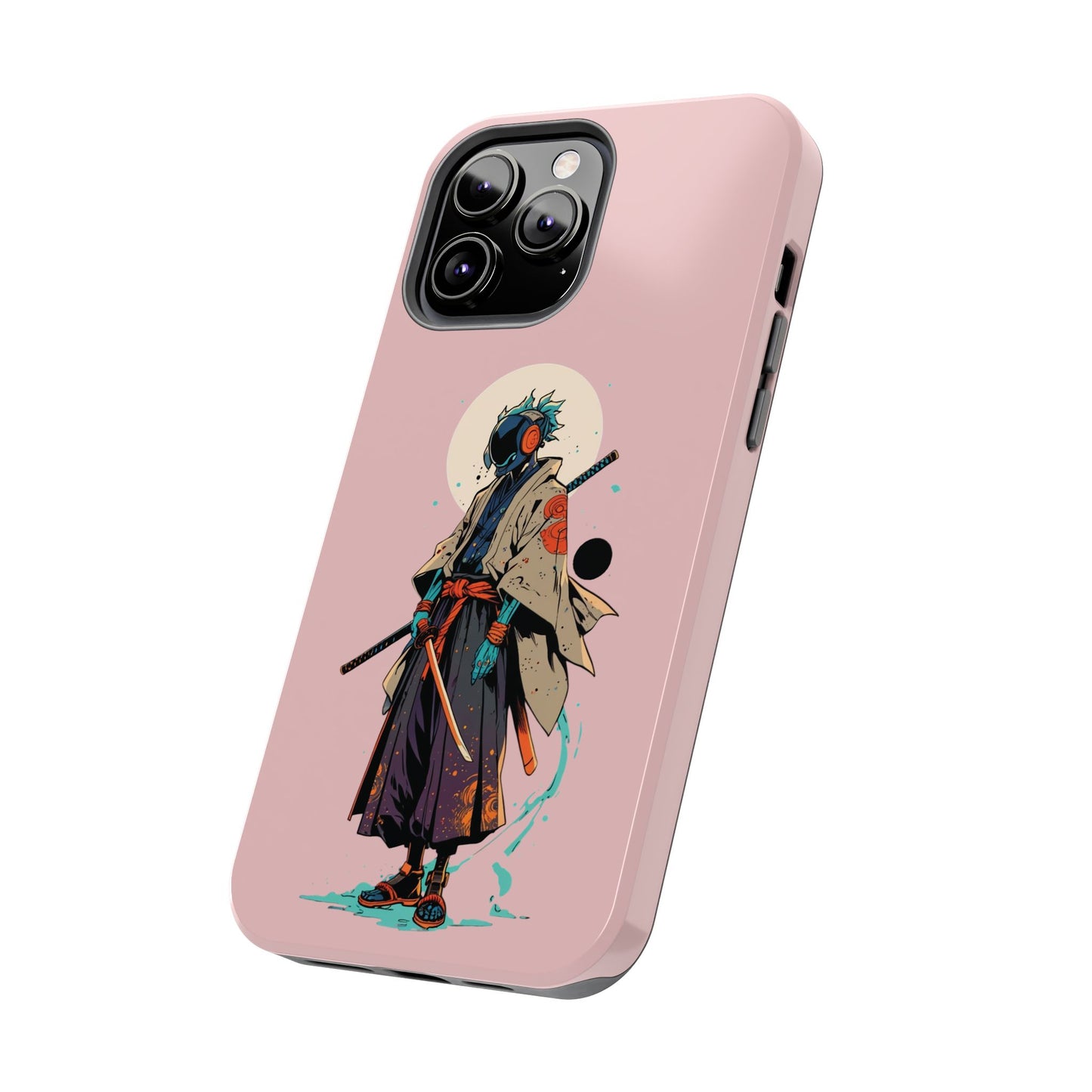 Samurai Cyberpunk Phone Case — Tough Protective iPhone Cover