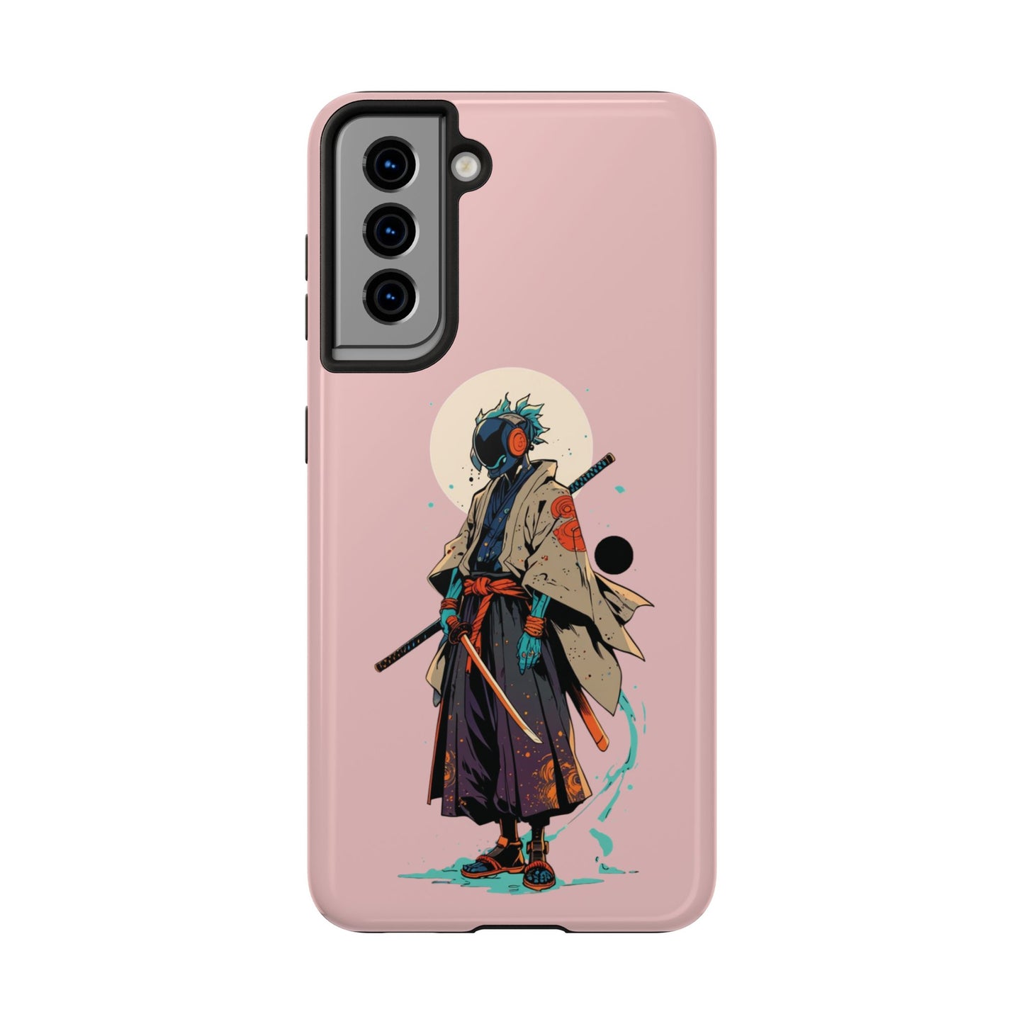 Samurai Cyberpunk Phone Case — Tough Protective iPhone Cover