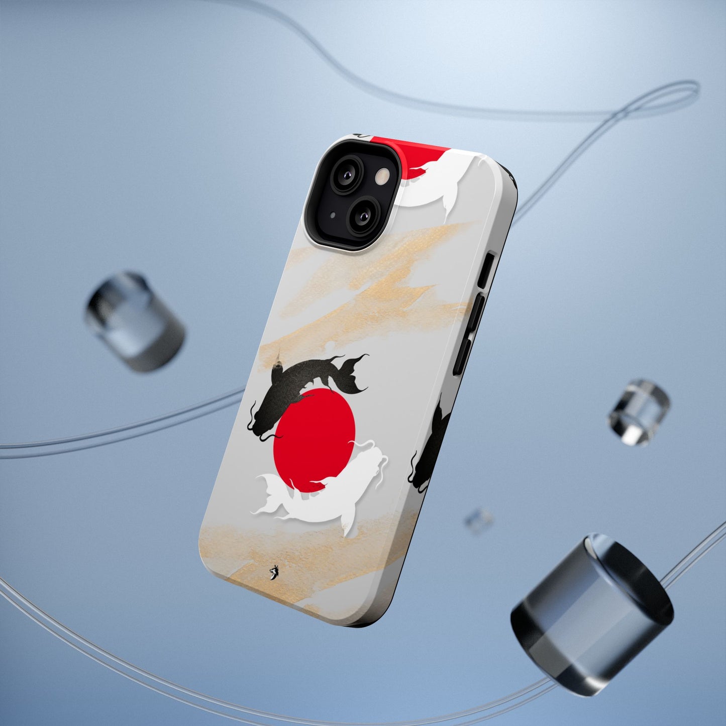 Coque de Téléphone Koi Circle Résistante aux Chocs