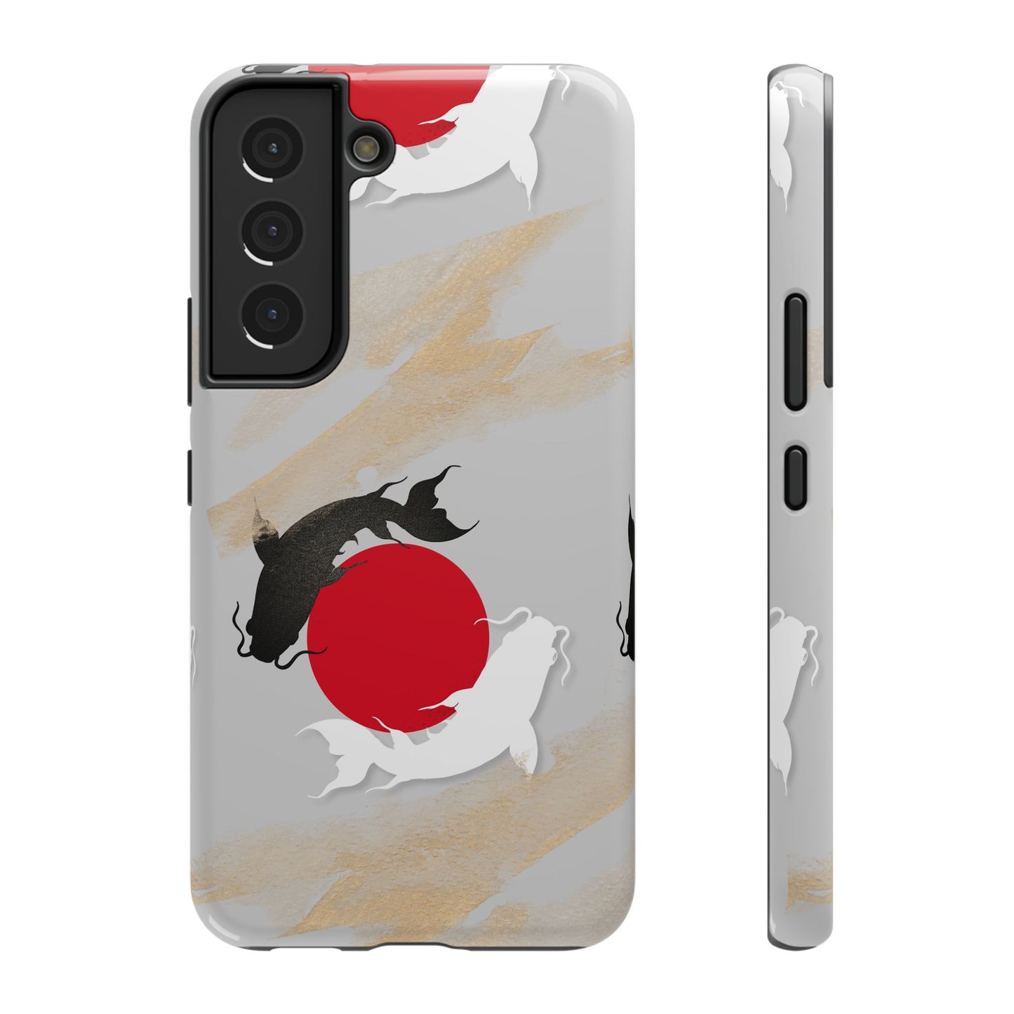 Coque de Téléphone Koi Circle Résistante aux Chocs