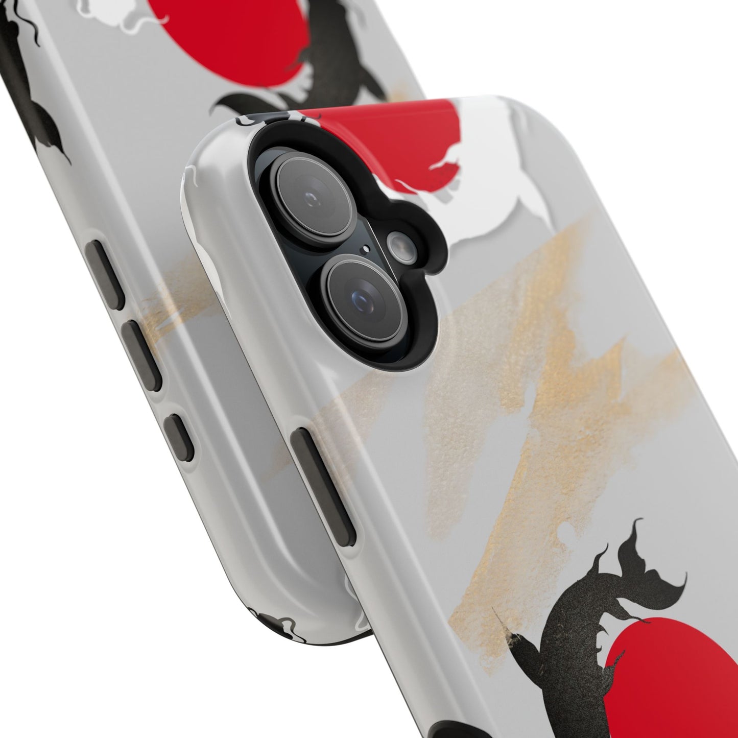 Coque de Téléphone Koi Circle Résistante aux Chocs