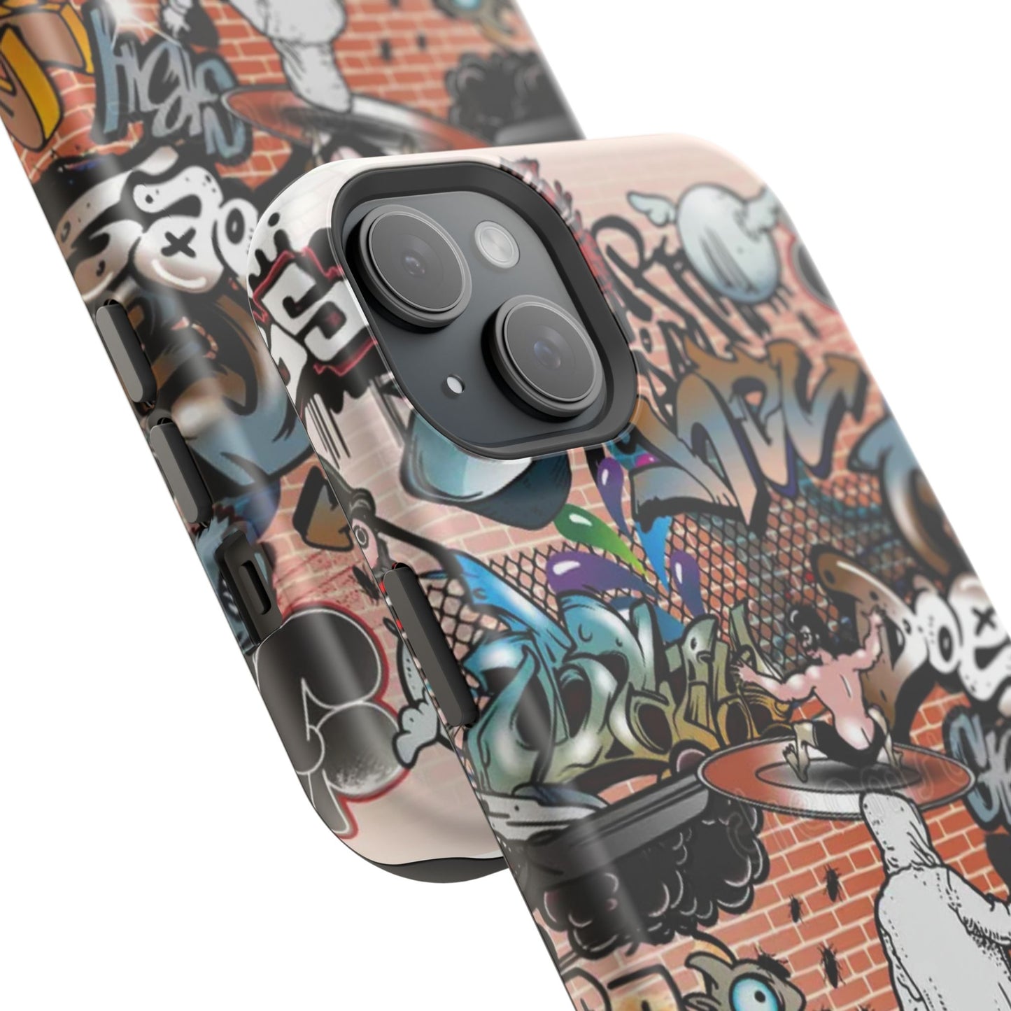 Coque de téléphone Graffiti Street Art — Coque résistante aux chocs style camouflage skateboard urbain