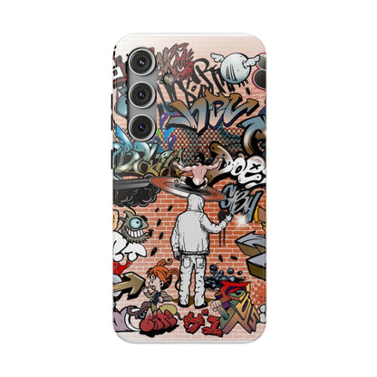 Coque de téléphone Graffiti Street Art — Coque résistante aux chocs style camouflage skateboard urbain