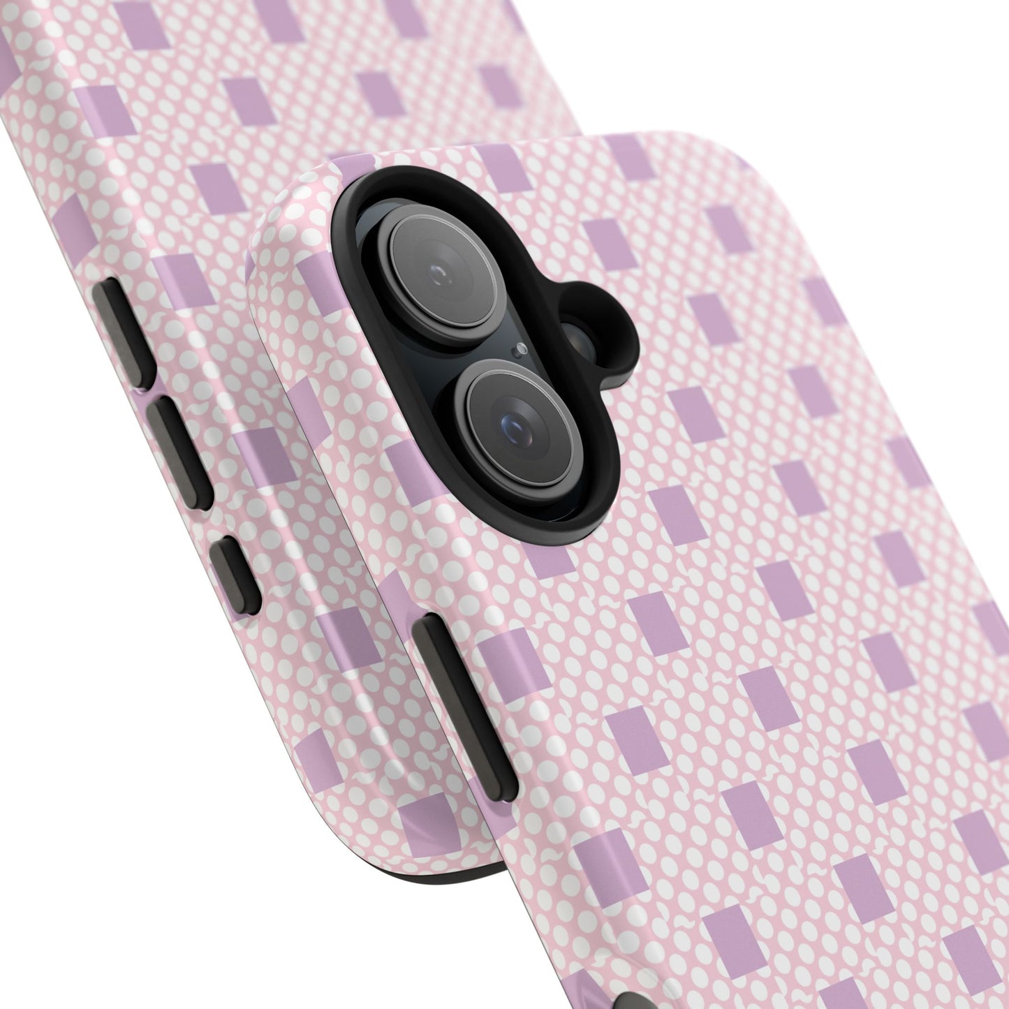 Coque de téléphone renforcée Pastel Lavender Check