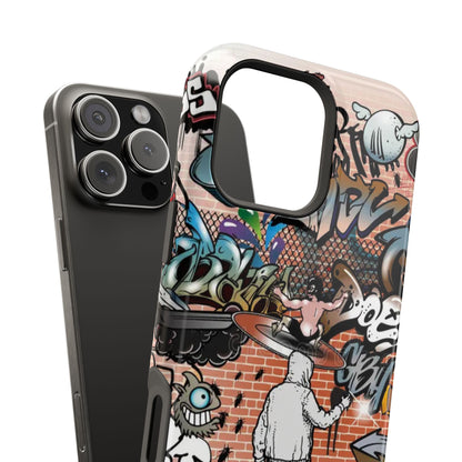 Coque de téléphone Graffiti Street Art — Coque résistante aux chocs style camouflage skateboard urbain