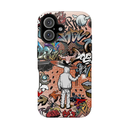 Coque de téléphone Graffiti Street Art — Coque résistante aux chocs style camouflage skateboard urbain