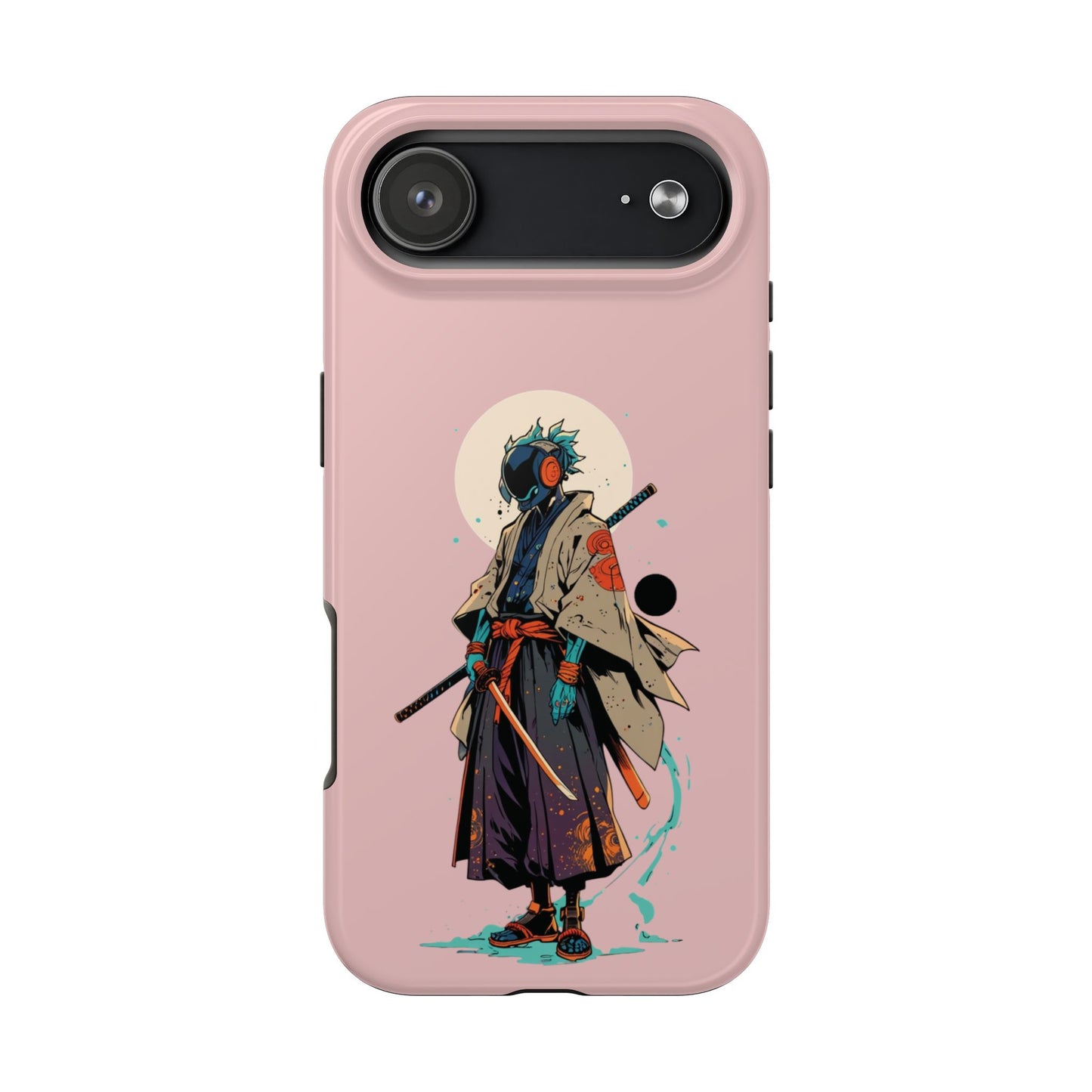 Samurai Cyberpunk Phone Case — Tough Protective iPhone Cover