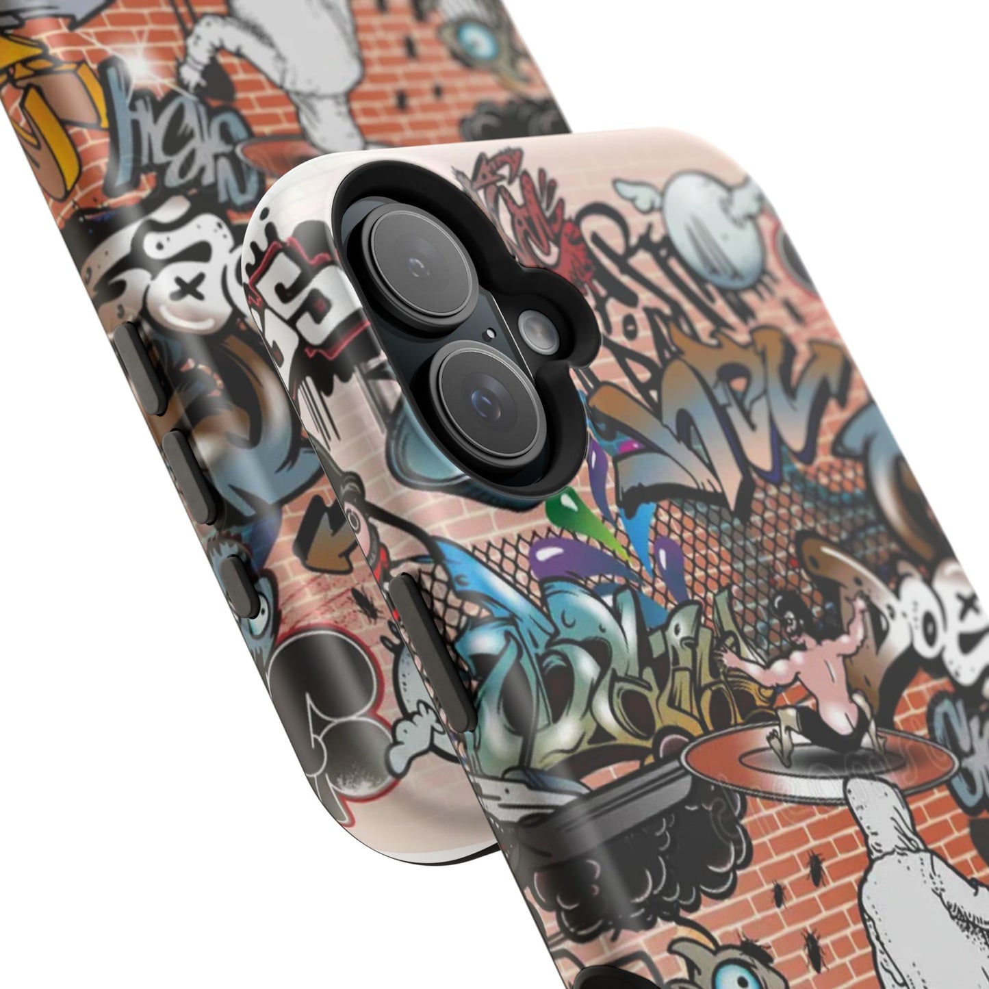 Coque de téléphone Graffiti Street Art — Coque résistante aux chocs style camouflage skateboard urbain