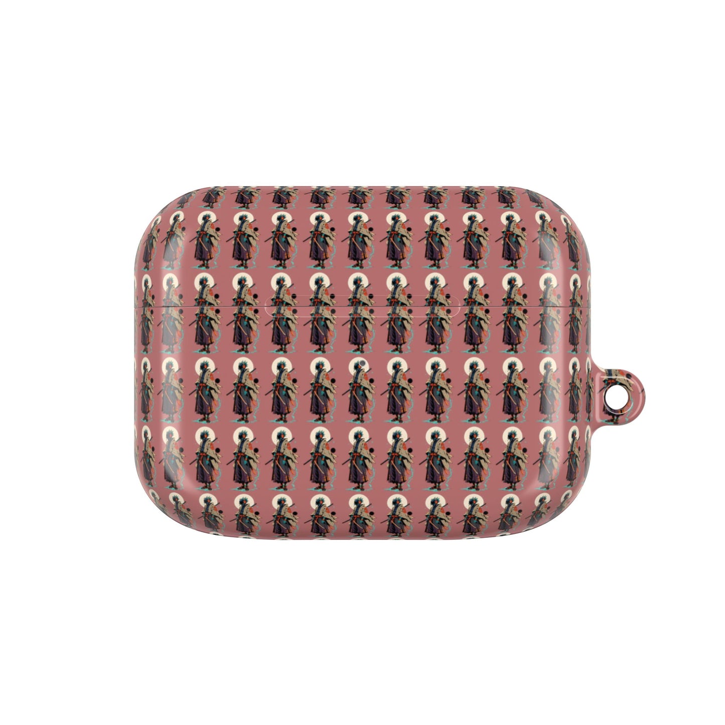 AirPod Case — Vintage Lady Pattern Pink Protective Case