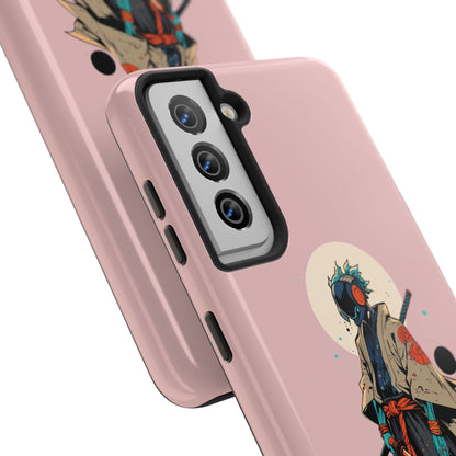 Samurai Cyberpunk Phone Case — Tough Protective iPhone Cover