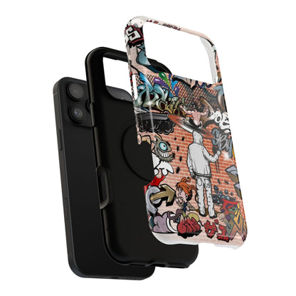 Coque de téléphone Graffiti Street Art — Coque résistante aux chocs style camouflage skateboard urbain