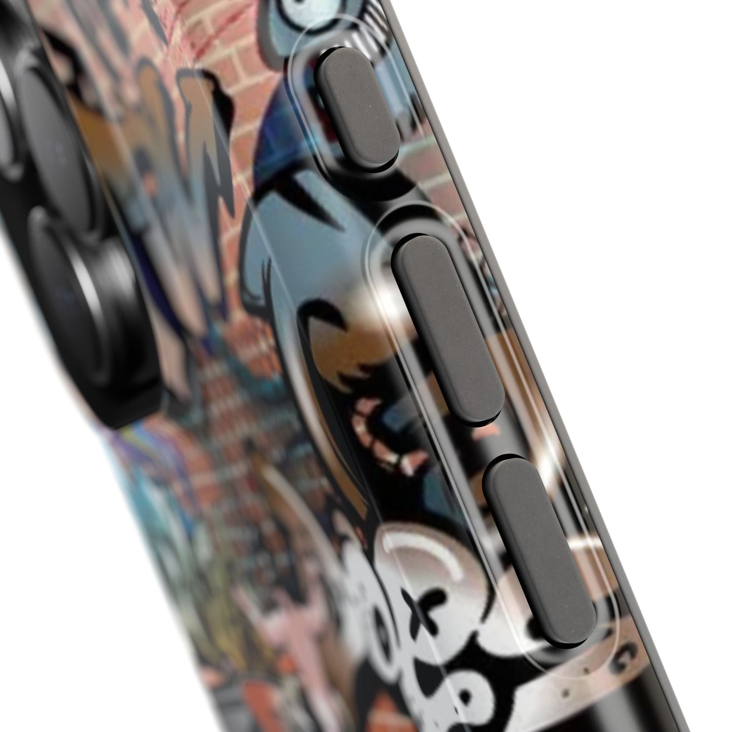 Coque de téléphone Graffiti Street Art — Coque résistante aux chocs style camouflage skateboard urbain