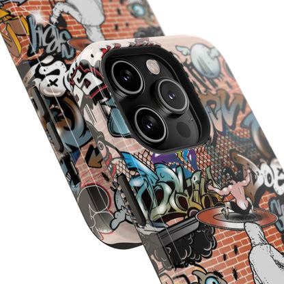 Coque de téléphone Graffiti Street Art — Coque résistante aux chocs style camouflage skateboard urbain