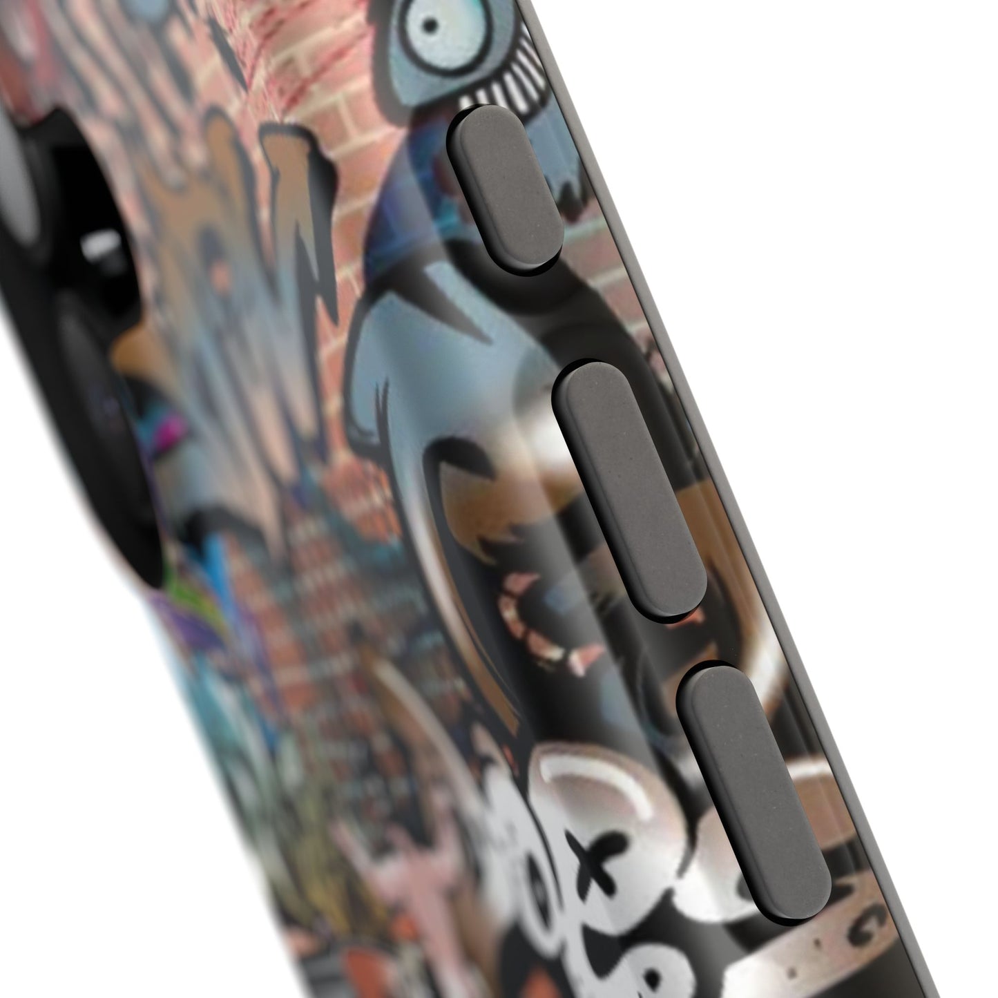 Coque de téléphone Graffiti Street Art — Coque résistante aux chocs style camouflage skateboard urbain