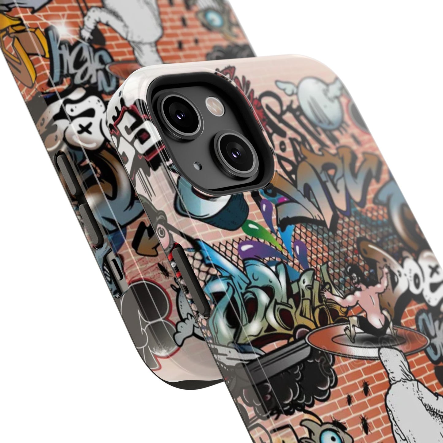 Coque de téléphone Graffiti Street Art — Coque résistante aux chocs style camouflage skateboard urbain