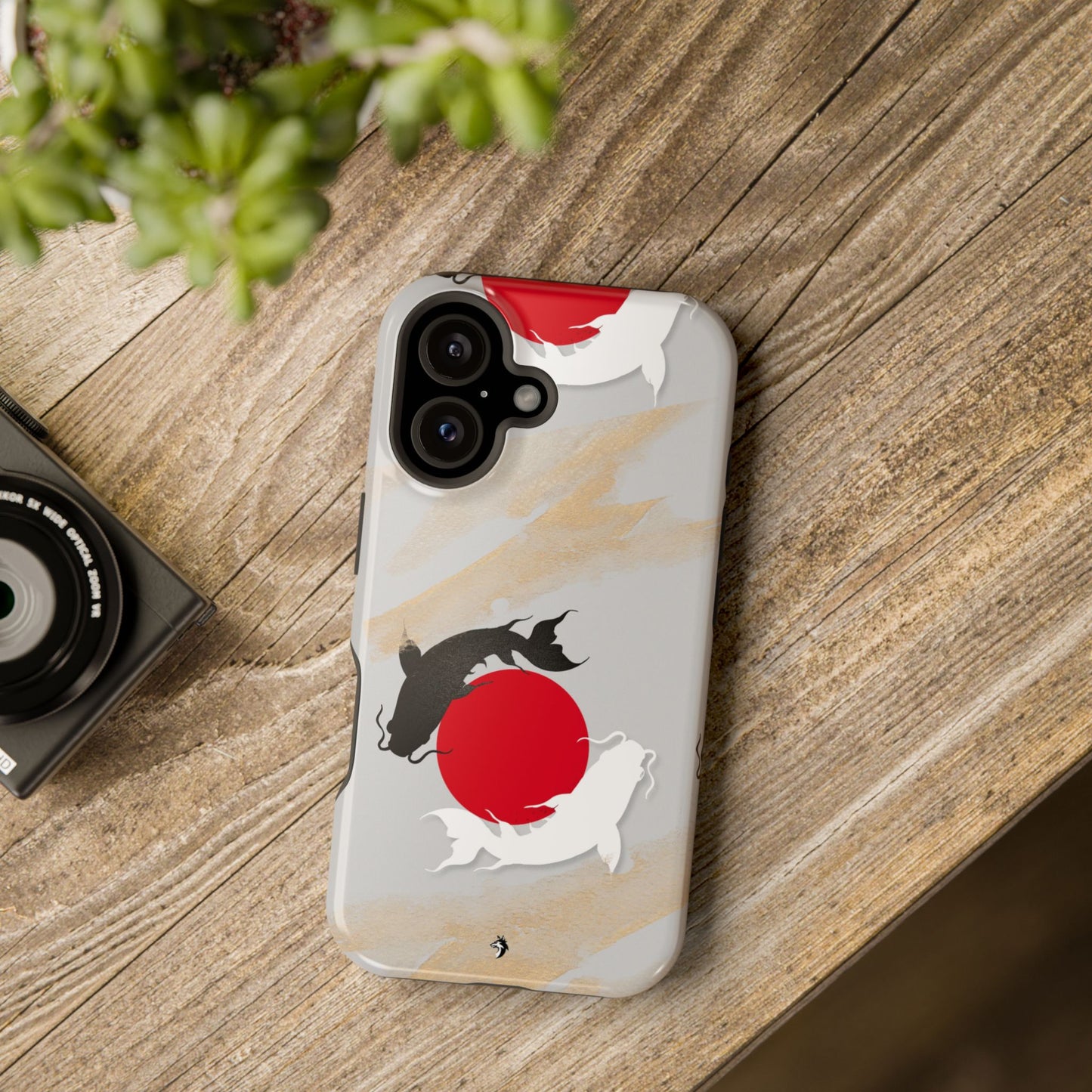 Coque de Téléphone Koi Circle Résistante aux Chocs