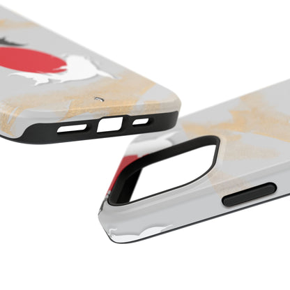 Coque de Téléphone Koi Circle Résistante aux Chocs