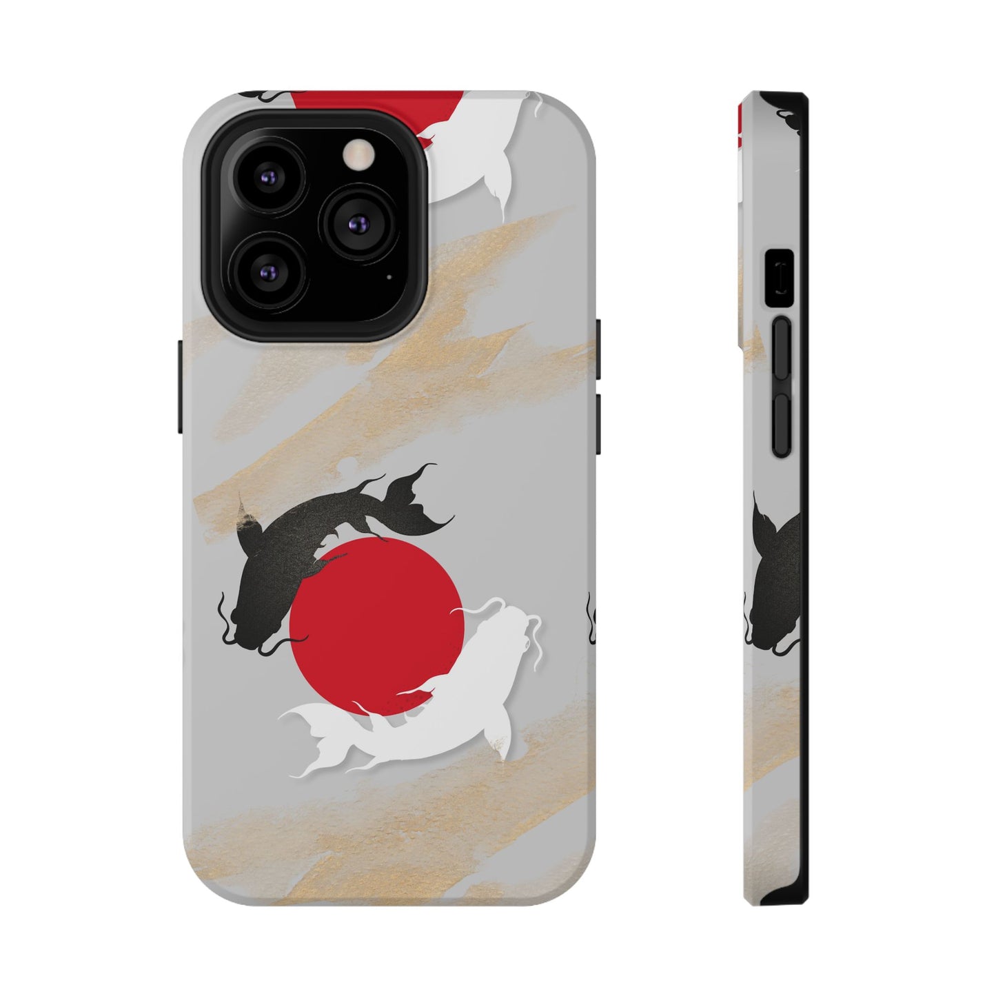 Coque de Téléphone Koi Circle Résistante aux Chocs