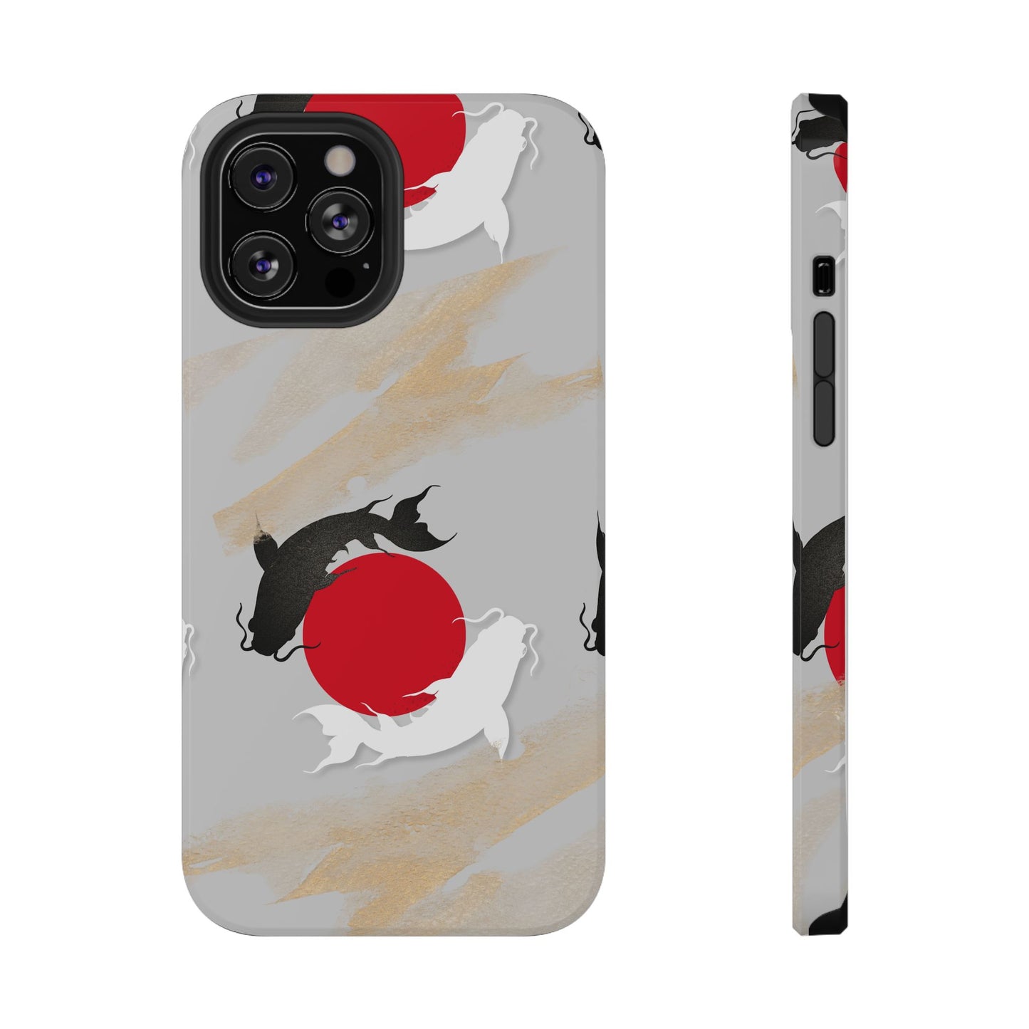 Coque de Téléphone Koi Circle Résistante aux Chocs