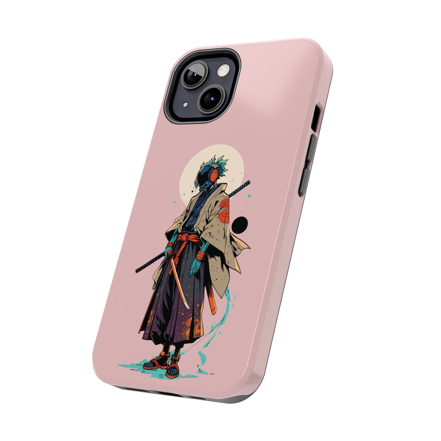 Samurai Cyberpunk Phone Case — Tough Protective iPhone Cover