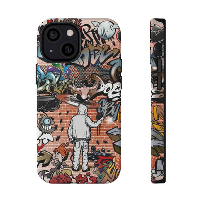 Coque de téléphone Graffiti Street Art — Coque résistante aux chocs style camouflage skateboard urbain