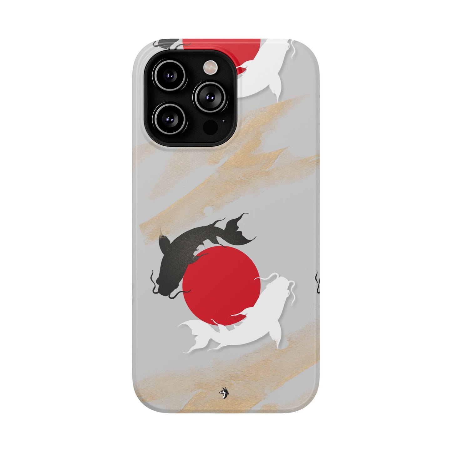 Coque de Téléphone Koi Circle Résistante aux Chocs