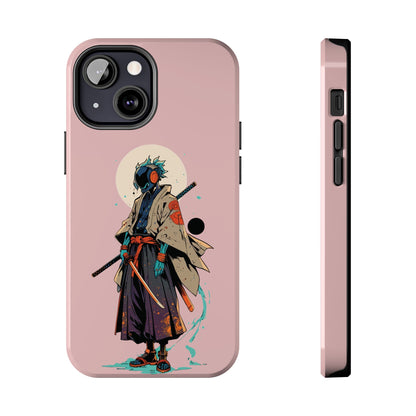 Samurai Cyberpunk Phone Case — Tough Protective iPhone Cover