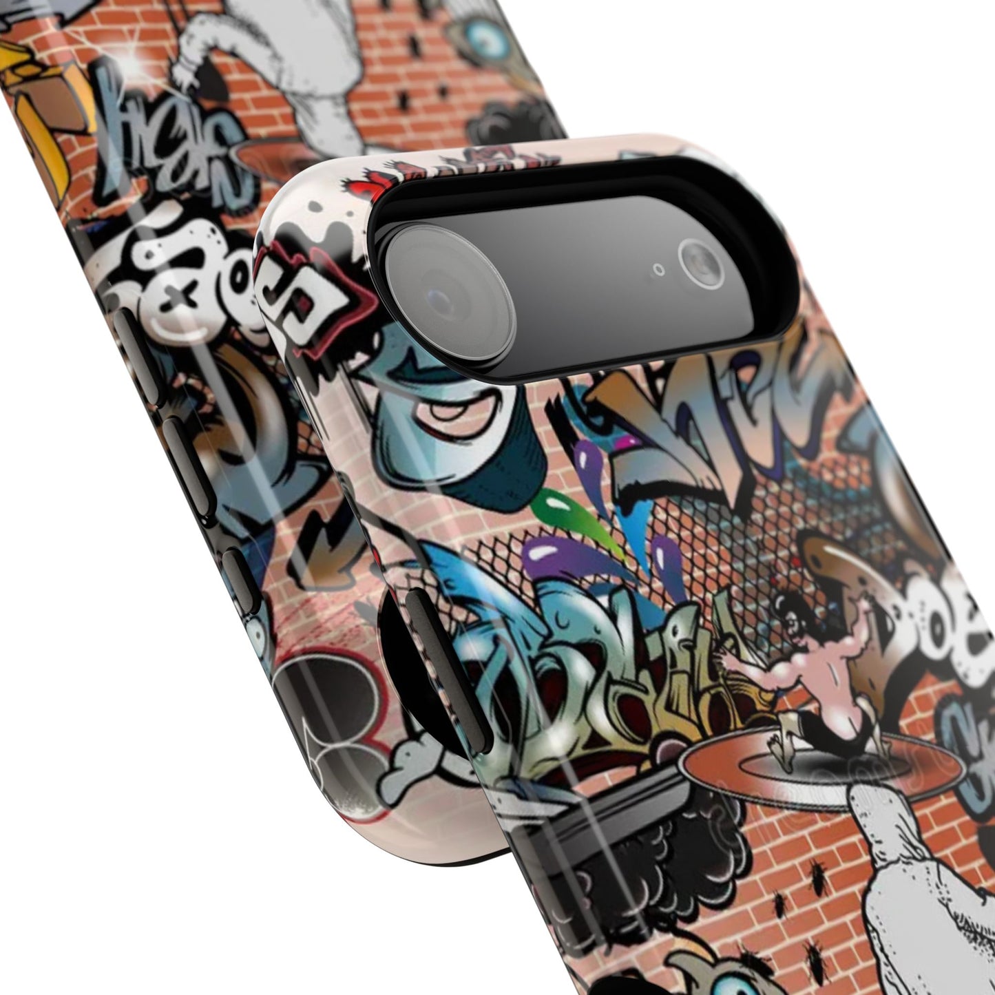Coque de téléphone Graffiti Street Art — Coque résistante aux chocs style camouflage skateboard urbain
