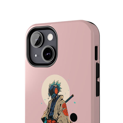 Samurai Cyberpunk Phone Case — Tough Protective iPhone Cover