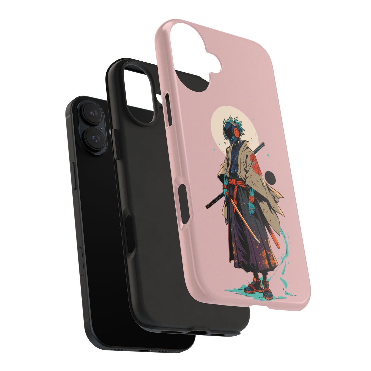 Samurai Cyberpunk Phone Case — Tough Protective iPhone Cover