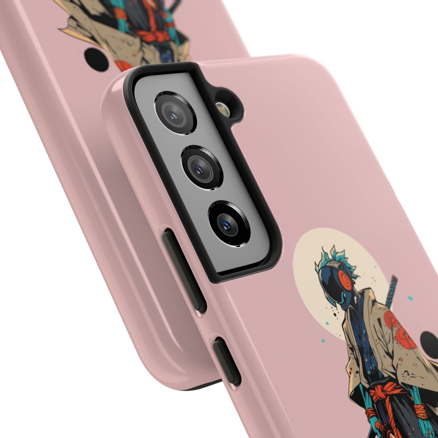 Samurai Cyberpunk Phone Case — Tough Protective iPhone Cover