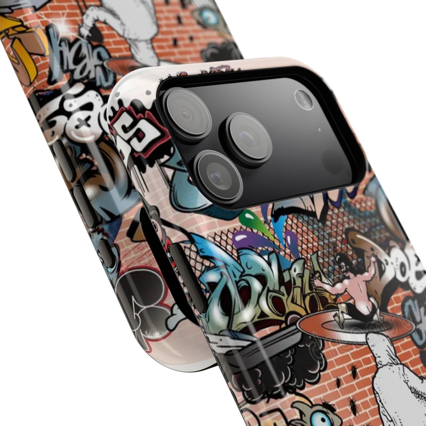 Coque de téléphone Graffiti Street Art — Coque résistante aux chocs style camouflage skateboard urbain